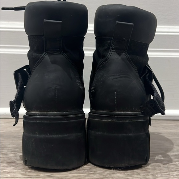 Redtop chunky combat boots - Picture 3 of 5